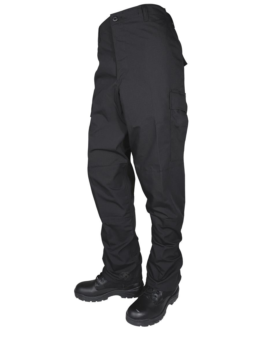 Tru-Spec BDU Basic Ripstop Pants with YKK Zipper Fly Black Small