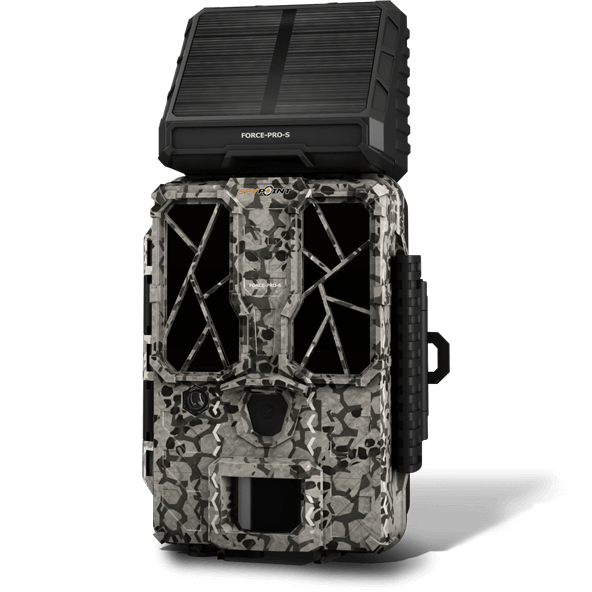 Spypoint Force-Pro-S 30MP 4K Solar Powered Trail Camera Gray