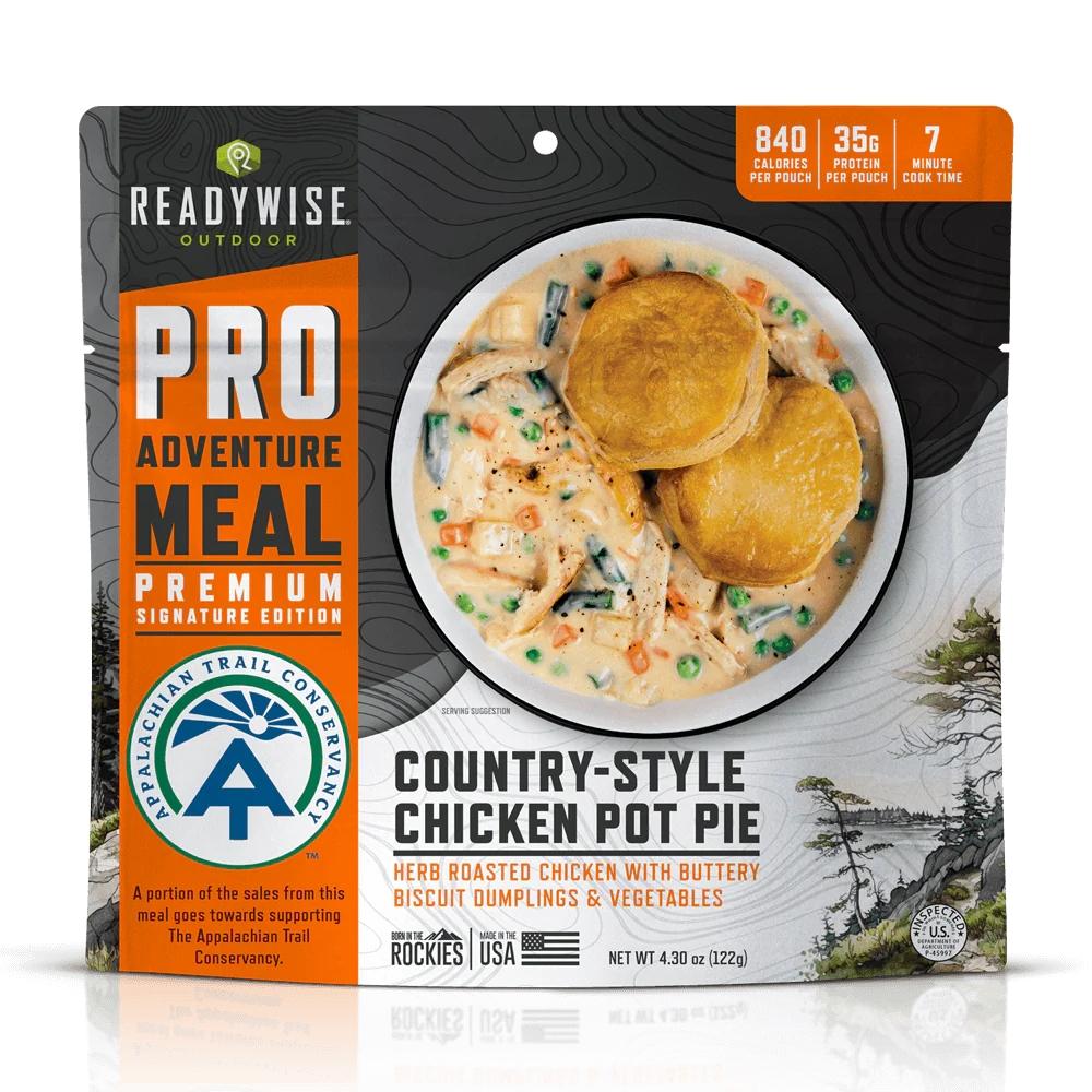 ReadyWise Pro Adventure Meal Country Style Chicken Pot Pie Single Pouch