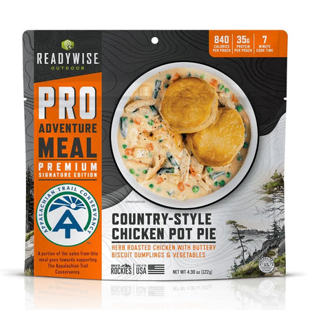 ReadyWise Pro Adventure Meal Country Style Chicken Pot Pie Single Pouch