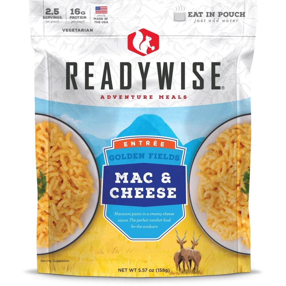 Readywise Golden Fields Macaroni and Cheese 5.57 oz Just Add Water Pouch