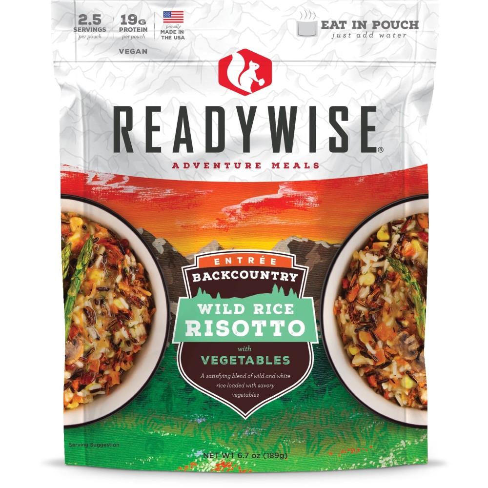 Readywise Backcountry Wild Rice Risotto & Vegetables Lightweight Meal 6.7oz