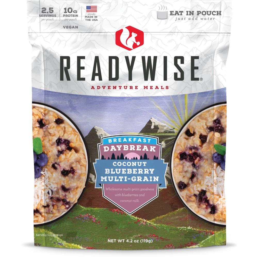 Readywise Daybreak Multi-Grain Coconut Blueberry Meal Pouch 4.2 oz