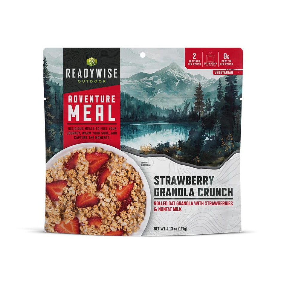 Readywise Strawberry Granola Crunch Freeze-Dried Snack 6/ct