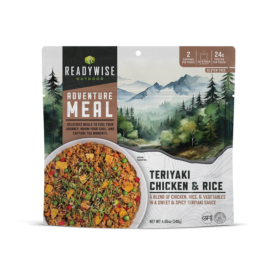 Readywise Teriyaki Chicken and Rice Freeze-Dried Meal 6/ct