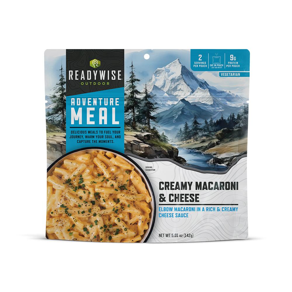 Readywise Mac and Cheese Freeze-Dried Meal Pouches 6/ct
