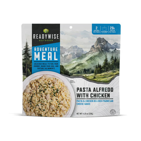 ReadyWise Freeze-Dried Pasta Alfredo with Chicken 6/ct