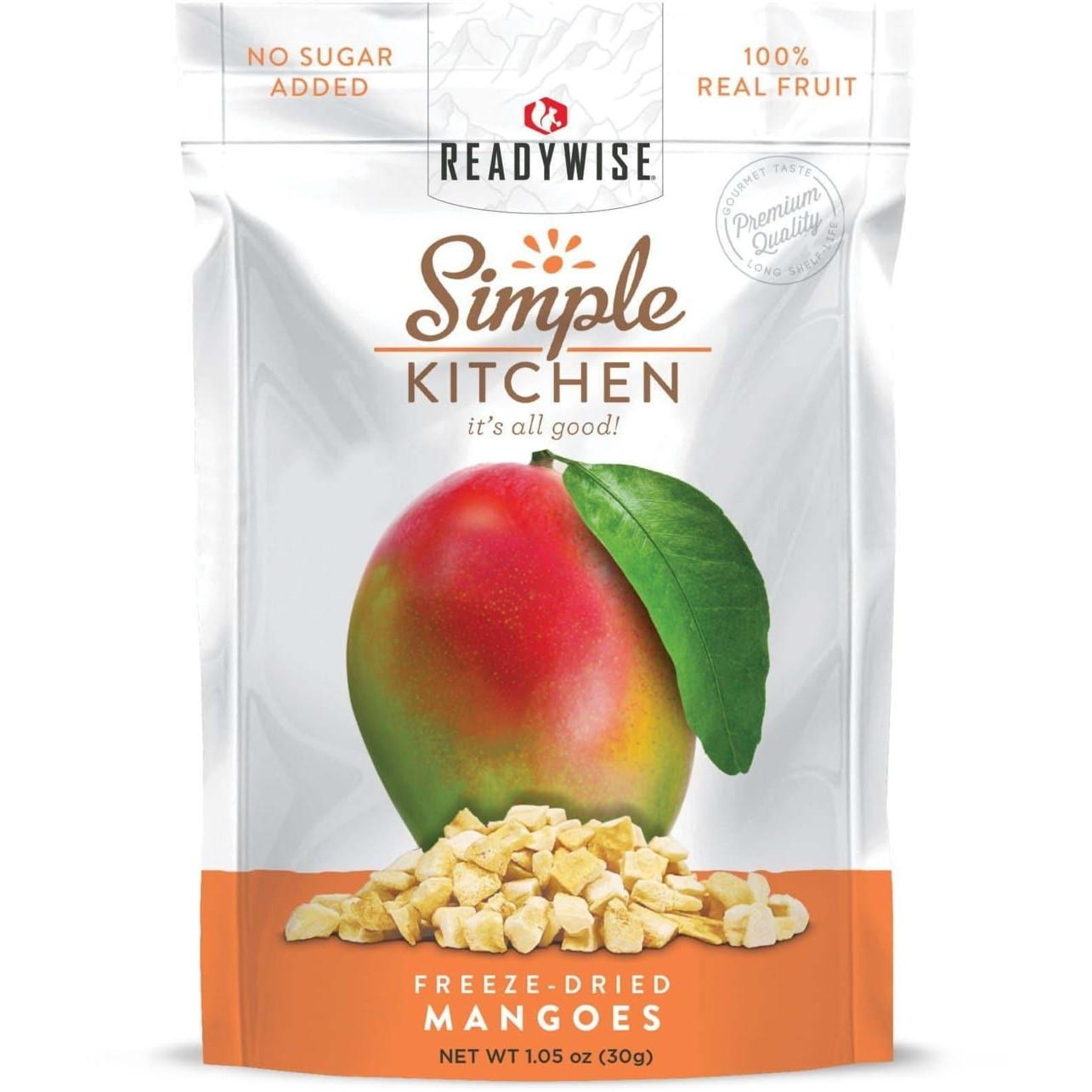 Readywise Simple Kitchen Freeze-Dried Mango No Preservatives