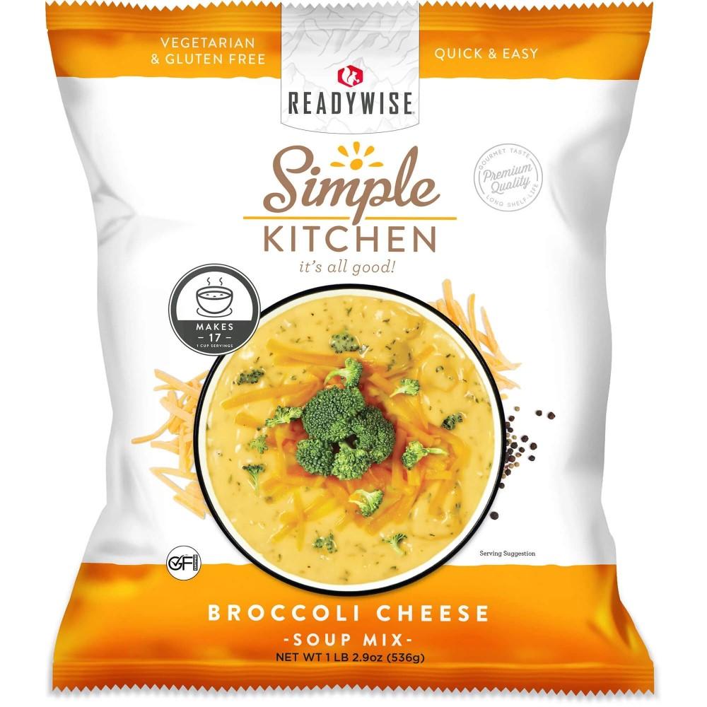 Readywise Simple Kitchen Creamy Cheddar Broccoli Soup Pouch
