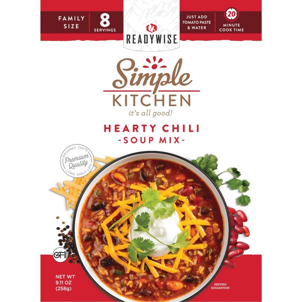 Readywise Simple Kitchen Gluten-Free Hearty Chili Pouch