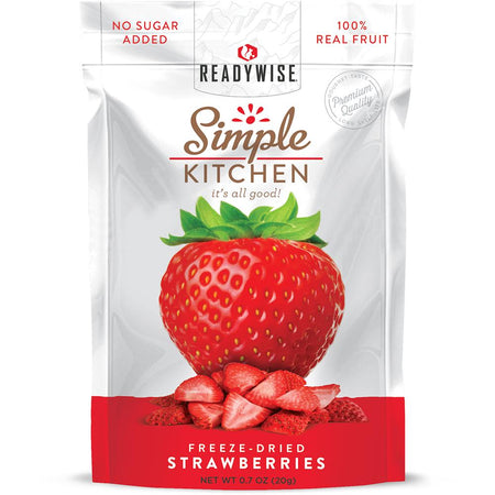 Readywise Simple Kitchen Strawberries Healthy Snack Pack