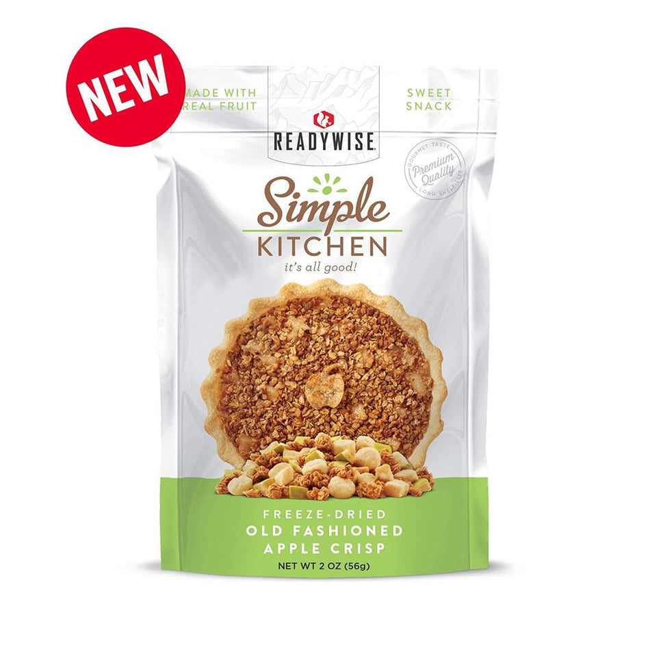 Readywise Simple Kitchen Apple Crisp Ready-to-Eat Snack
