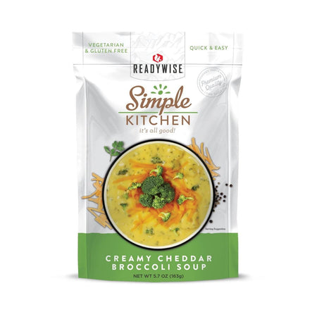 Readywise Simple Kitchen Cheddar Broccoli Soup Just-Add-Water Pouch 5.7 oz