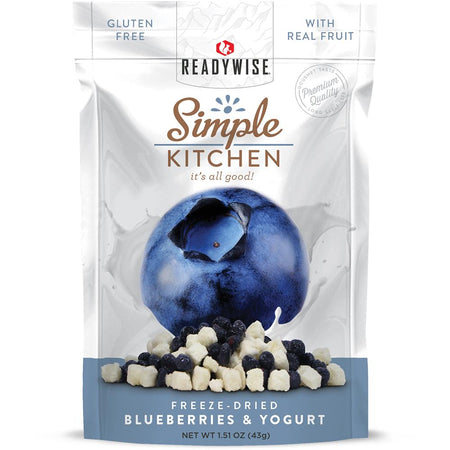Readywise Simple Kitchen Blueberries & Greek Yogurt Healthy Snack