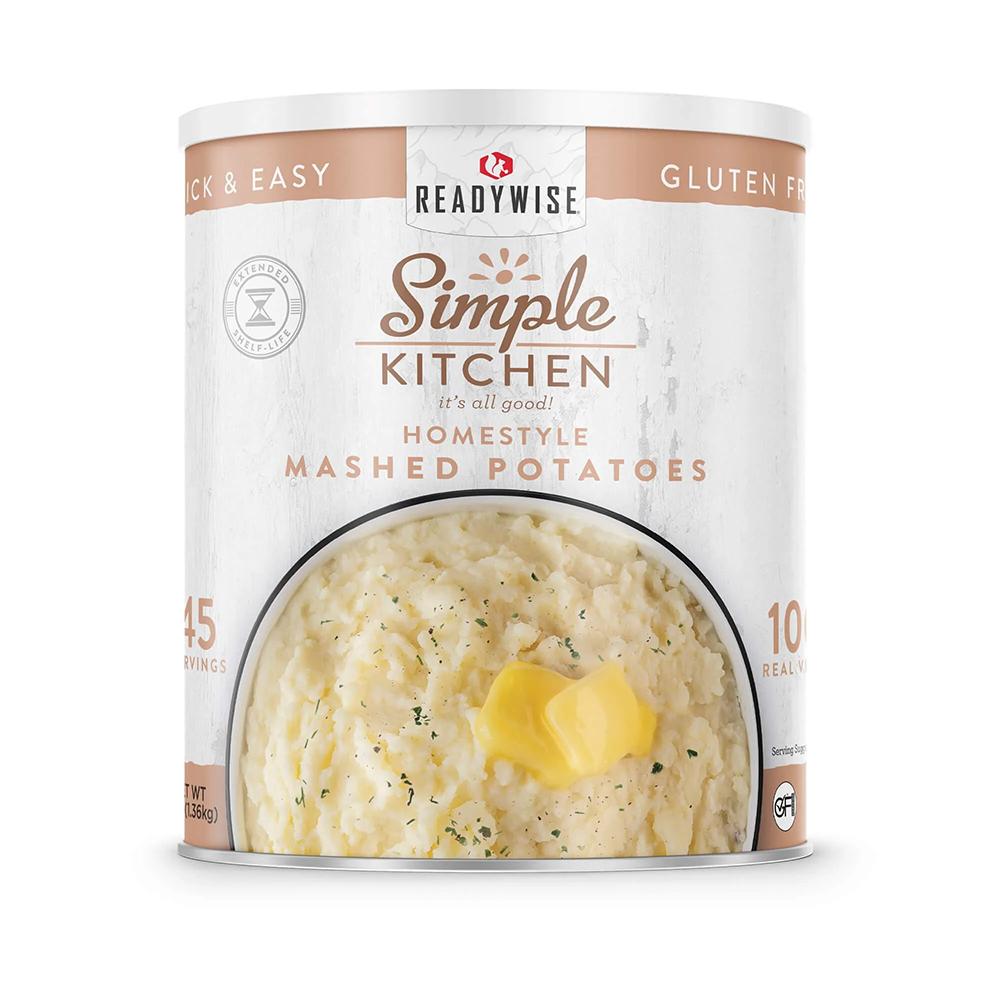 Readywise Simple Kitchen Mashed Potatoes #10 Can 45 Servings