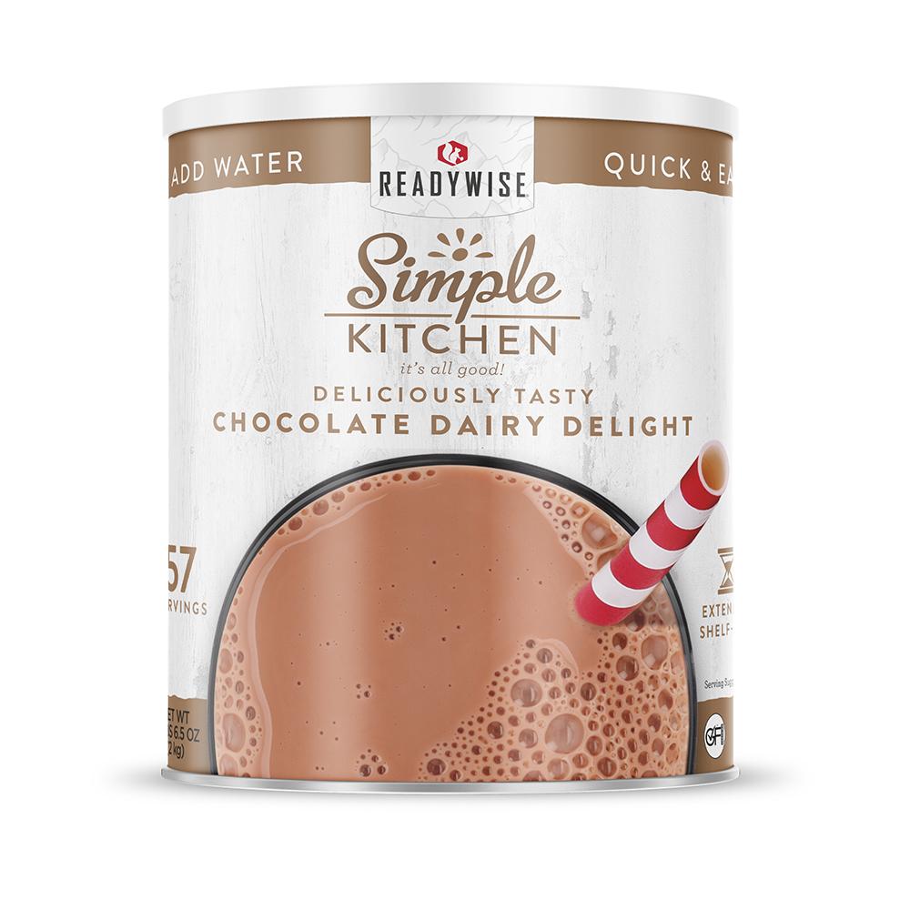 Readywise Chocolate Dairy Delight 57-Serving Long-Term Food Storage Can