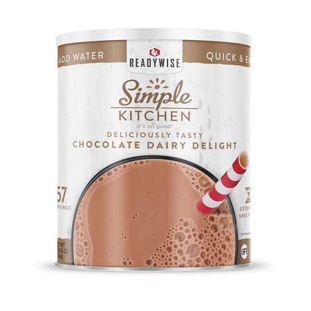 Readywise Chocolate Dairy Delight 57-Serving Long-Term Food Storage Can
