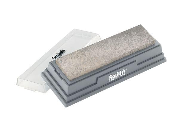 Smith's Medium Arkansas Stone 6" Bench Knife Sharpener 600 Grit