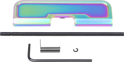 Guntec AR-15 Ejection Port Dust Cover Gen 3 Rainbow PVD Coated