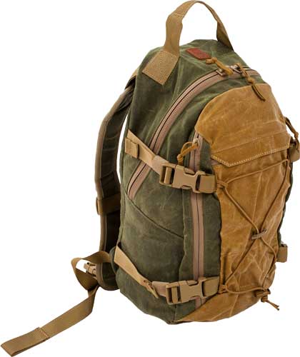Grey Ghost Gear OD/Field Tan Waxed Canvas Throwback Bag