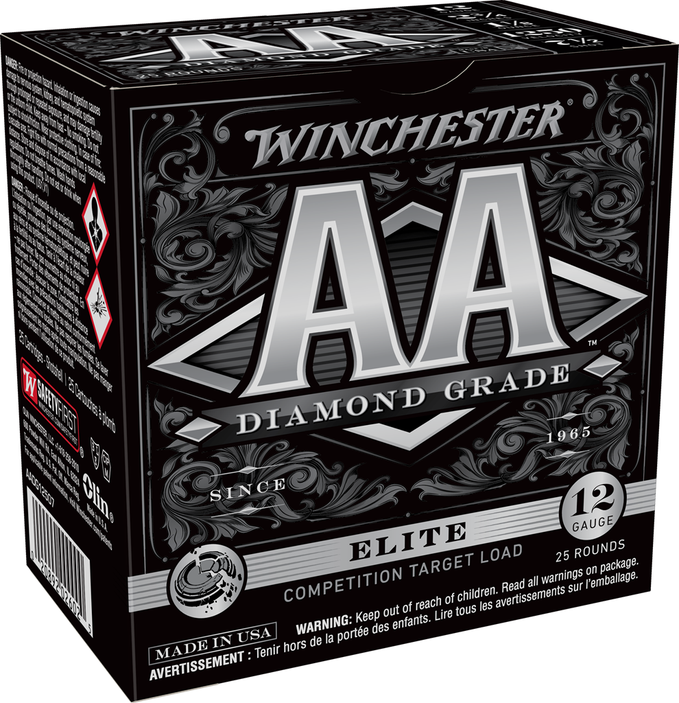 Winchester 12 Gauge AADG12507 AA Diamond Grade 2.75" 1-1/8oz 7.5 Shot 1250 FPS