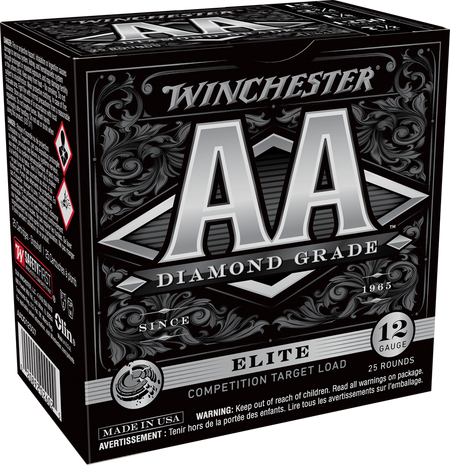 Winchester 12 Gauge AADG12507 AA Diamond Grade 2.75" 1-1/8oz 7.5 Shot 1250 FPS