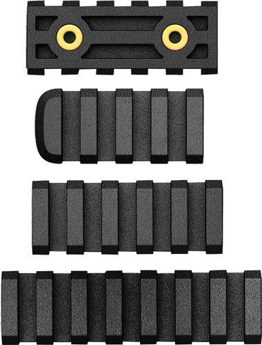 AB Arms LTF Rail Combo Pack 4/5/7 Slot Rails Black