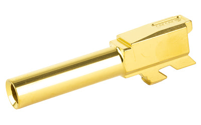 Zaffiri Precision Glock 19 Gen 1-4 Drop-In Barrel, 9MM, 4.02", Titanium Nitride Gold Finish