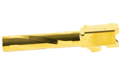 Zaffiri Precision Glock 20 Gen 3 Drop-In Barrel, 10MM, TiN Gold Finish, Flush and Crown