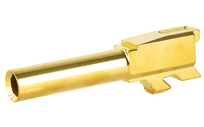 Zaffiri Precision Glock 43/43X Drop-In Barrel, 9MM, 3.4", Titanium Nitride Gold Finish