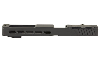 Zaffiri Precision ZPS.3 Glock 17L Gen 3 Optics Ready Stripped Slide, Lightening Cuts, Armor Black Finish