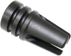 Guntec AR-15 3-Prong Flash Hider, Black Oxide, 1/2x28