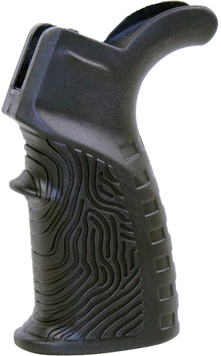 Guntec AR15 Rubber Overmold T37 Pistol Grip Black