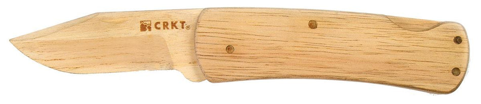 CRKT Klecker Nathan's Wood Knife Kit Pre-Cut Softwood with Instructions