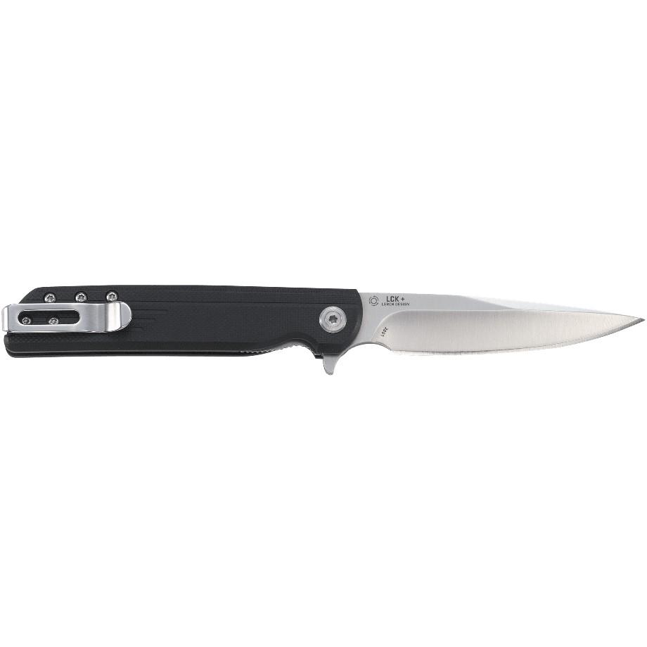 CRKT LCK+ Folding EDC Knife Assisted Opening Black 3.33" Blade