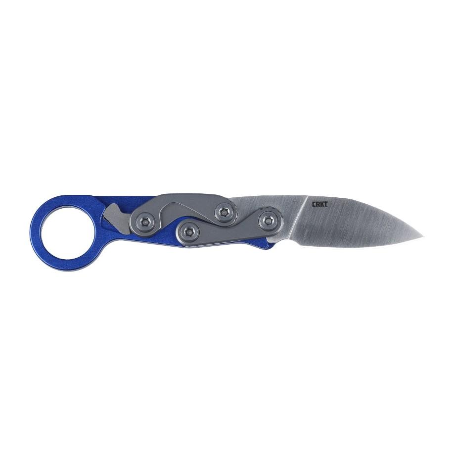 CRKT Provoke EDC Blue Folding Knife with 2.5" Drop Point Blade and Kinematic Opening