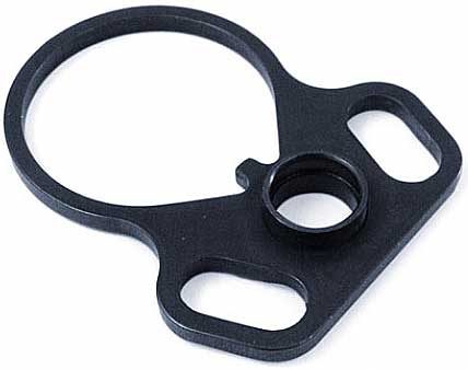 Guntec AR15 QD Ambi Single Point Sling Adapter Black