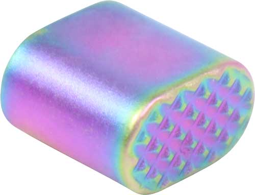 Guntec AR-15 Rainbow PVD Extended Mag Release Button