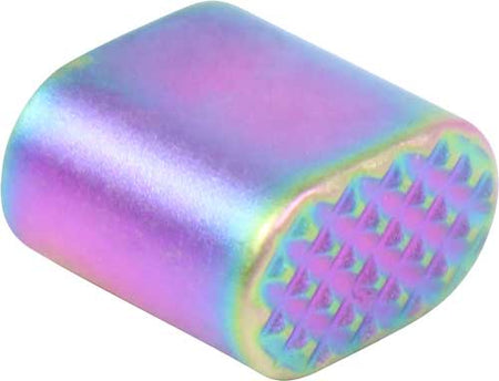Guntec AR-15 Rainbow PVD Extended Mag Release Button