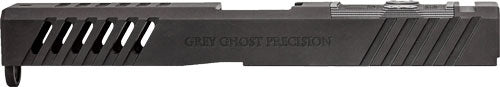Grey Ghost Precision Black Glock 17 Gen 3 V1 Optic-Cut Slide