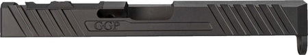 Grey Ghost Precision Black Glock 17 Gen 5 V4 Optic-Cut Slide
