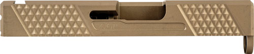 Grey Ghost Precision FDE Stripped Slide for Glock 43 V2