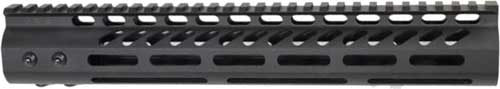 Guntec 12" M-LOK Ultra Light AR Handguard Black