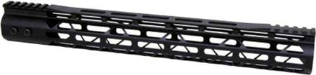 Guntec 15" M-LOK Ultra Light AR Handguard Black
