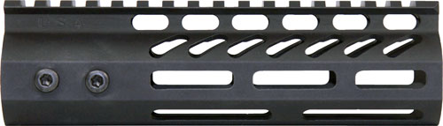 Guntec 7" M-LOK Ultra Light AR Carbine Handguard Black