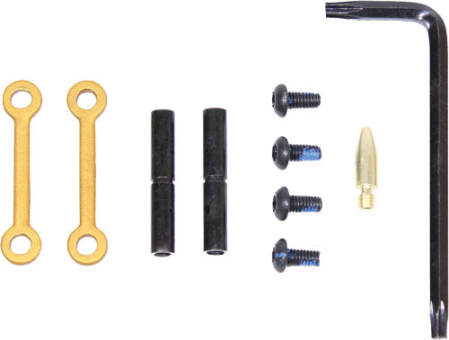 Guntec AR-15 Gen 2 Anti-Rotation Locking Cam Pin Set Gold Anodized