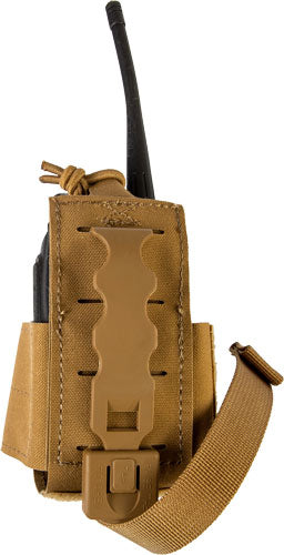 Grey Ghost Gear Coyote Brown Laminate Small Radio Pouch