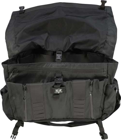 Grey Ghost Gear Black Waxed Canvas Wanderer Bag 2.0