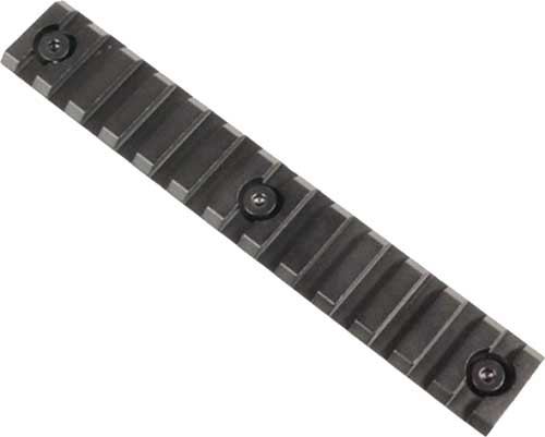 Guntec KeyMod 5-Inch Removable Accessory Rail Anodized Black