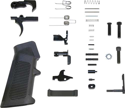 Guntec AR-15 Lower Parts Kit Including A2 Grip